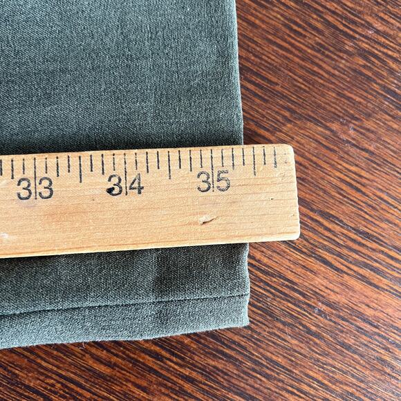 Marc New York Andrew Marc Olive Green Career Shift Dress Office Workwear Size 6 - Picture 12 of 12